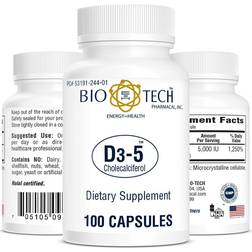 BioTech Vitamin D-3 Caps 100 Stk.