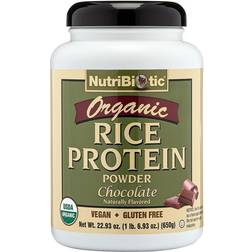 Nutribiotic Organic Rice Protein Powder Chocolate 1