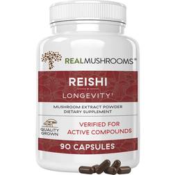 Real Mushrooms Reishi Capsules 90 Caps