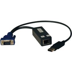 Tripp Lite KVM Switch USB Server Interface Unit Virtual Media HD15 USB RJ45 B078 101 USB 1