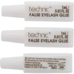 Technic 3 Pack False Eyelash Glue - Clear