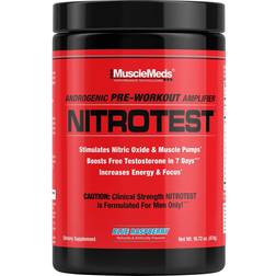 MuscleMeds Nitrotest Pre-Workout Drink, Boost Nitric