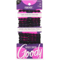 Goody Forever Ouchless Elastic Fine Hair Tie 10 Count, Perfect