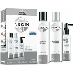 Nioxin System 1 Trial Kit Cleanser Scalp Therapy Scalp Treatment