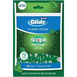 Oral-B Glide Floss Picks with Scope 300 Count