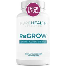 ReGrow Hair Growth Formula for Hair Loss with Hydrolyzed Collagen Zinc & Biotin Hair 120