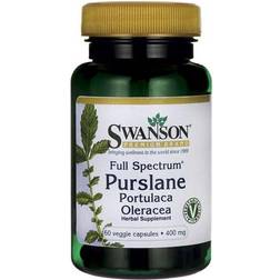 Swanson Full Spectrum Purslane, 400mg 60 pcs