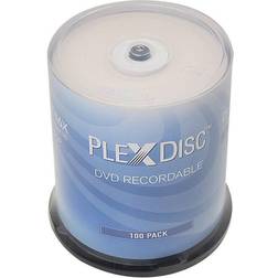 PlexDisc DVD-R 4.7GB 16x Logo Branded Recordable Media Disc