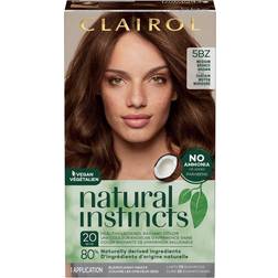 Clairol natural instincts 5bz medium bronze brown hair