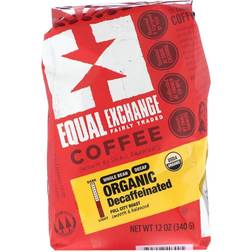 Equal Exchange Organic, Coffee, Decaffeinated, Full City Roast, Whole 20pcs