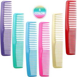 6 Pcs Colorful Hair Combs for Women