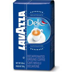 Lavazza Dek espresso decaffeinated roast ground coffee