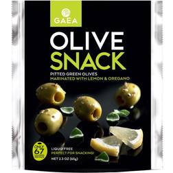 Gaea Olive Snack Verdi Denocciolate 2.3 Oz
