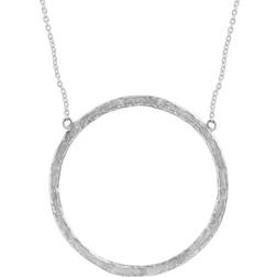 Silpada Duomo Open Circle Pendant Necklace - Silver