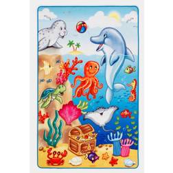 Lovely Lovely Kids Kinderteppich, Polyester, Bunt 67x125cm