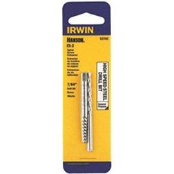 Hanson 3-pack irwin ex-2 screw extractor and 7/64 in bit combo 53702