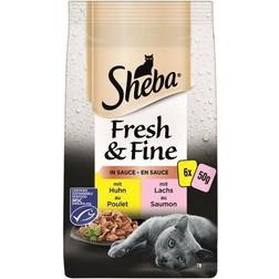 Sheba Multipack Fresh & Fine in Sauce Herzhafte Komposition 6