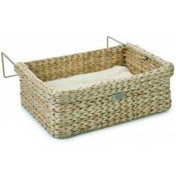 Beeztees Designed Lotte Waterhyacinth Wicker Radiator Bed 45cm