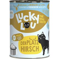 Lucky Lou Lucky Lou Adult 24 x 400 g - Pollame e Carne Di Cervo