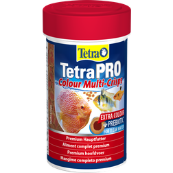 Tetra Pro Colour Multi-Crisps 100 ml - Mangime Completo di Qualità Superiore con Valori Nutrizionali Eccellenti