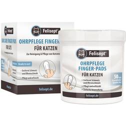 Ardap Salviette Da Dito Felisept Per La Pulizia Delle Orecchie Dei Gatti - 50 pz
