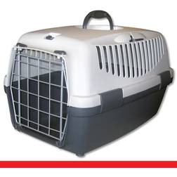 Kerbl Box de transport Gulliver 48x32x31 cm - Blanc - Pour chien