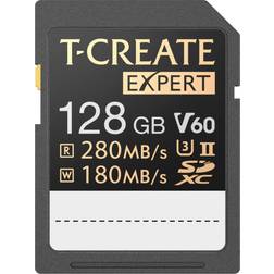 TeamGroup T-Create Expert 128GB SD Card UHS-II SDXC U3 V60