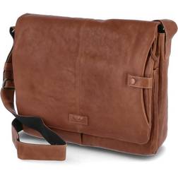 Voi Crossbag cognac Glatte Rindleder