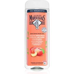 Petit Marseillais Extra Gentle Shower Gel Organic White Peach & Organic Nectarine Feuchtigkeitsspendendes erfrischendes Duschgel