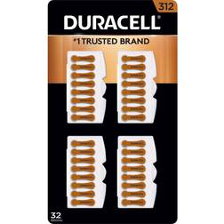 Duracell Hearing Aid Size 312 Batteries, 32 Count