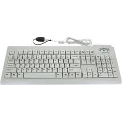 Seal Shield SSWKSV207L Silver Waterproof Keyboard