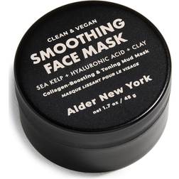 New York Smoothing Face Mask- Fine Line Reducing Hyaluronic Acid & Sea Kelp Exfoliating Mud Face Mask