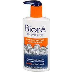 Bioré blemish fighting ice cleanser, salicylic acid, clears