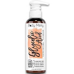 Body Merry Glycolic Acid Exfoliating Facial Cleanser Wash