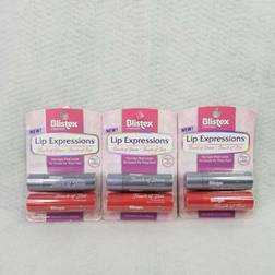 Blistex Lip Expressions Lip Moisturizer Touch of Shine/Tint 2 Sticks 0.13 3.69