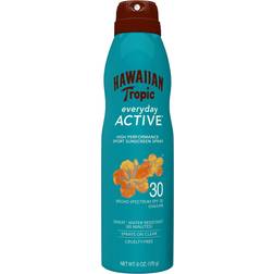 Hawaiian Tropic Everyday Active Clear Spray Sunscreen SPF 30 6oz