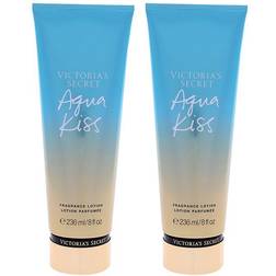 Victoria's Secret Aqua Kiss Fragrance Lotion Pack of 2