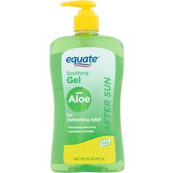 Equate soothing gel with aloe for refreshing moisturizes cools 20