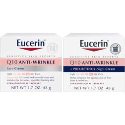 Eucerin Q10 Anti Wrinkle Day Face Cream + Night Cream