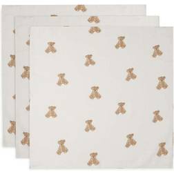 Jollein Teddy Bear Muslinfilt 3-Pack