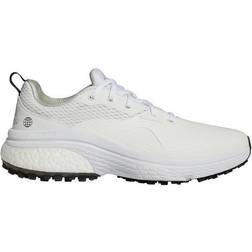 Adidas Spikeless Golf Shoes - Cloud White/Dark Silver Metallic/Core Black Male