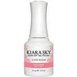 Kiara Sky Colorbase Soak-Off Gel Polish G407 Pink Slippers 15ml