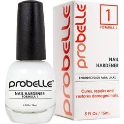 Probelle Nail Hardener Formula 1 Repair Damaged Nails, Strong Nail 0.5fl oz