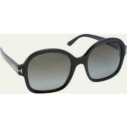 Tom Ford FT 1034 01B, BUTTERFLY Sunglasses, FEMALE, available