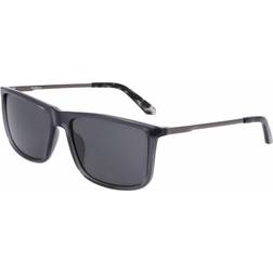 Dragon Dr Damien LL 020 Sunglasses - Transparent Dark Grey