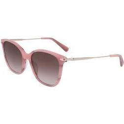Longchamp LO660S Solbriller - Marble Rose Pink