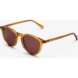 MessyWeekend Depp Solbriller, Brown Coffee/Brown