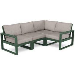 Polywood EDGE 4 Outdoor Lounge Set