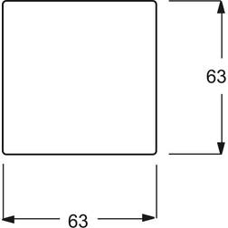 Busch-Jaeger Blindabdeckung, Wippe