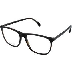 Gucci Cadres optiques Gg0554o col. 002 Hommes CarrÃ Havana